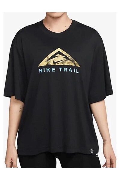 Nike Dri-FIT Trail Kısa Kollu Kadın Tişörtü