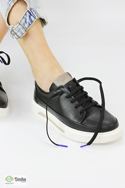 Mammamia Kadın Hakiki Deri Ortopedik Spor Tarz Günlük Ayakkabı M25/YA-ASİA