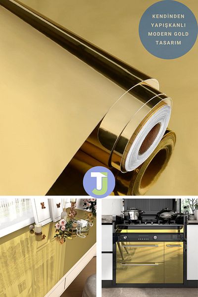 Technojet Folie autoadeziva pentru bucatarie baie blat dulap de perete si acoperire pentru masa 60cmX500cm