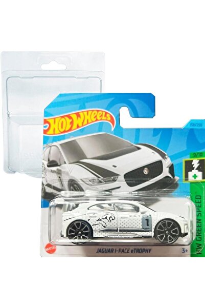 HOT WHEELS Jaguar I-Pace Etrophy Hw Green Speed 9/10 Beyaz (158/250) Hkk25 Short Card 2023