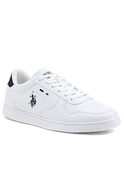 U.S. Polo Assn. Adidași pentru bărbați US Polo Assn Thunder ALBI
