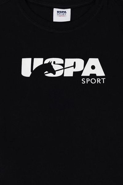 U.S. Polo Assn. Tricou negru pentru băiat US Polo Assn G082SZ0OS.0001567042 TEKSPOR