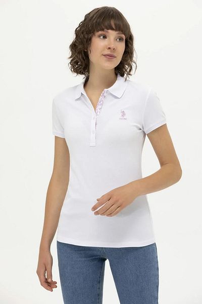 U.S. Polo Assn. Γυναικείο μπλουζάκι Basic Polo Neck G082SZ011.0001567809 TEXTORY CLOTHING