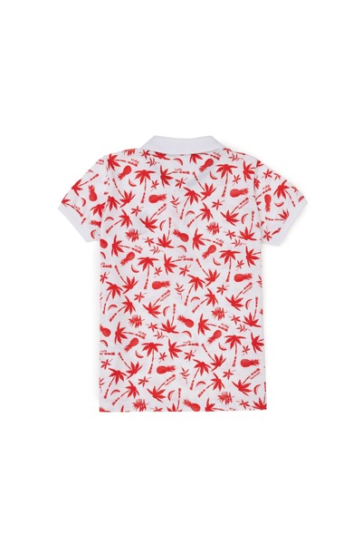 U.S. Polo Assn. Erkek Çocuk MERCAN Polo Yaka Tişört ELİFSU BUTİKHOME