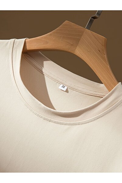 YUVEST Μπλουζάκι Blackrock - Μπλουζάκι με κοντό μανίκι με στάμπα Beach Oversize Crew Neck