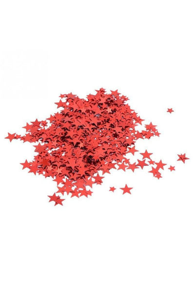 ELGALA Balon İçi Metalize Yıldız Şekilli Pul Şeffaf Balon Süsü Dekoratif Süs