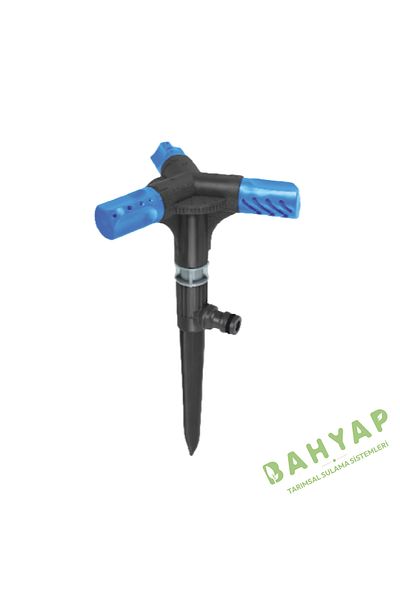 Bahyap Automatic Pile Turbo 3-Piece Sprink Garden Lawn Irrigation Sprayer