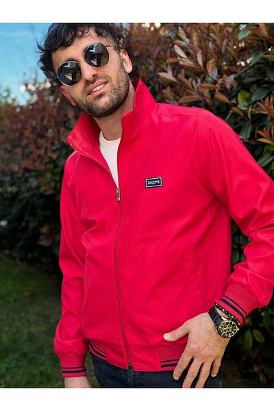 deeps Men's summer coat red