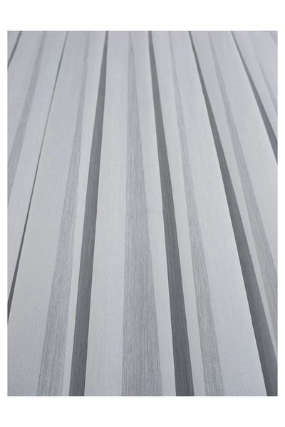 TREND Bamboo Slub Non-Wrinkle Iron Don't Want Tulle Curtain 1e 3layer Pleated Tulle