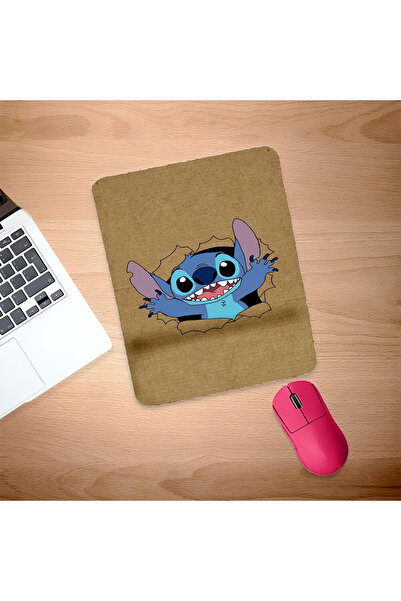 UcuruStore Μπλε χαριτωμένο mouse pad με σχέδιο πλάσματος και στήριγμα καρπού