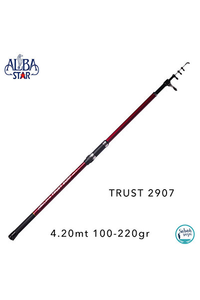 Albastar 2907 Trust 4.20mt 100-220gr Teleskopik Surf Kamış