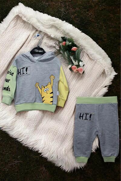 Flamingo Baby Baby Flamingo 2-Piece Hooded 6 - 9 - 12 - 18 - 24 Months Unisex...