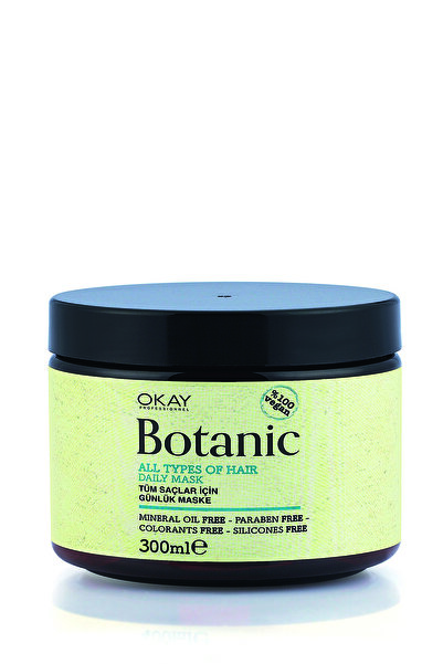 OKAYPROFESSIONNEL BOTANIC قناع نباتي يومي لجميع الشعر 300 مل
