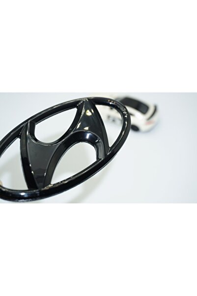 DK Tuning i20 Parlak Siyah Ön Panjur Logo Hyundai İle Uyumlu