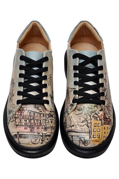 Dogo Pantofi de damă din piele vegană bej - Take A Walk Design