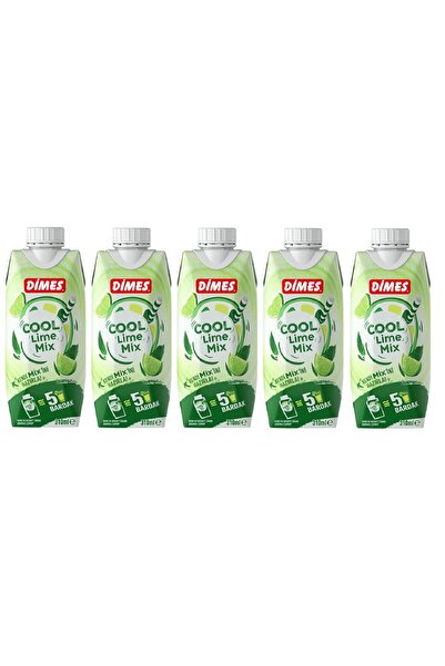 Dimes Cool Lime Mix 5'li Paket Konsantre Ürün Avantaj Paket Ekonomik Cool Lim...