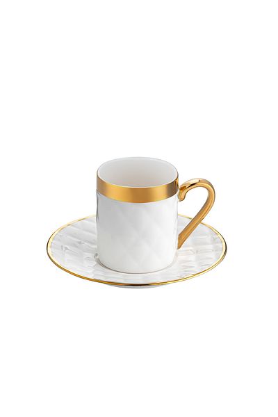 İSTANBUL PORSELEN Asude 6-Person Coffee Cup Set