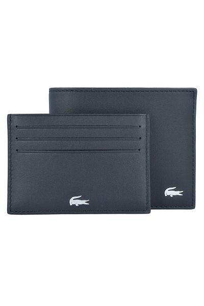 Lacoste Billfold Coin Box wallet leather 11.5 cm
