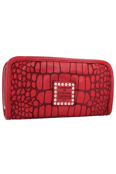 Campomaggi Leder mit Münzen 21 cm