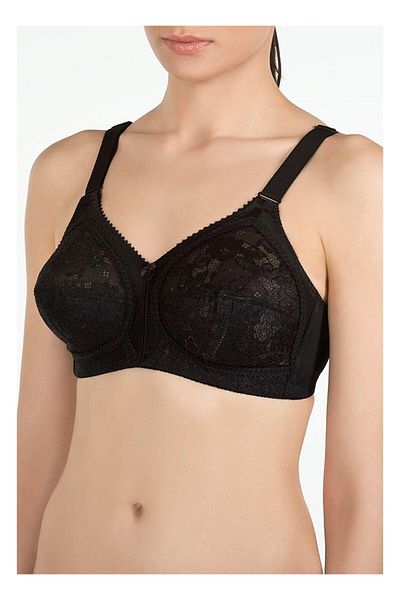 Kom Women's Adjustable Strap Gathering Lace Bra New Season