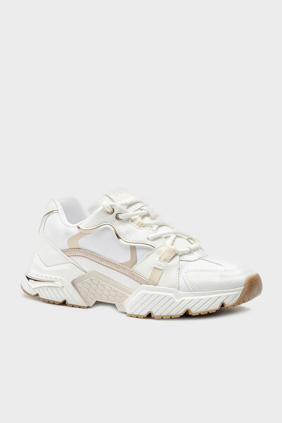 Guess Carrli Logolu Sneaker Ayakkabı FLGCAIFAB12  AYAKKABI FLGCAI FAB12 WHISA