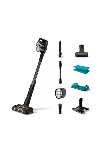 Philips SERİES YENİ XC8349 8000 Series Speedpro Max Aqua Plus 25.2 V Dikey Şarjlı Süpürge