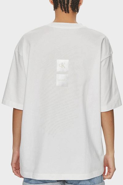 Calvin Klein Pamuklu Boyfriend Fit Bisiklet Yaka T Shirt J20J223166YAF  T SHİRT J20J223166 YAF