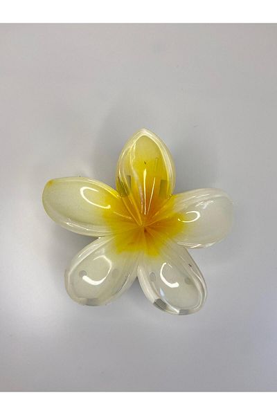 Aura Navis مشبك مزلاج لوتس أصفر 8 سم