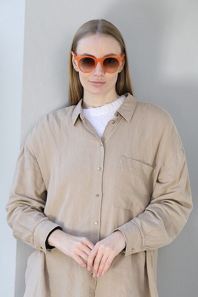 ModaLand Unisex Oval Round Sunglasses