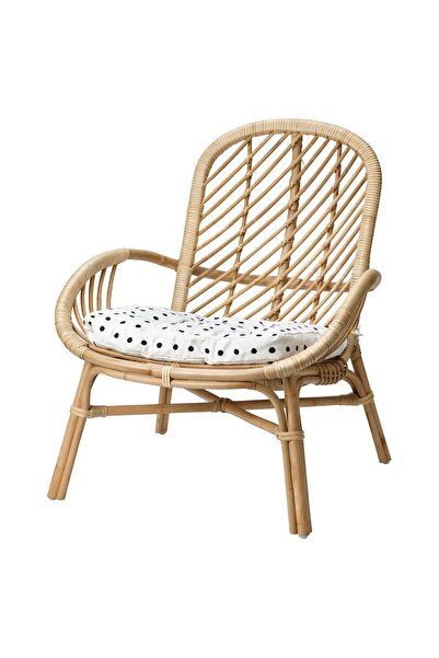 IKEA çocuk koltuğu, rattan, 78x73x69 cm
