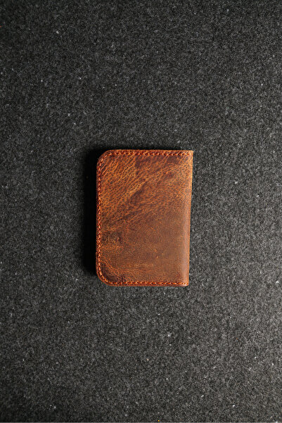 rakunart 0014 Para Girişli Kartlık Özel El Yapımı Oranj