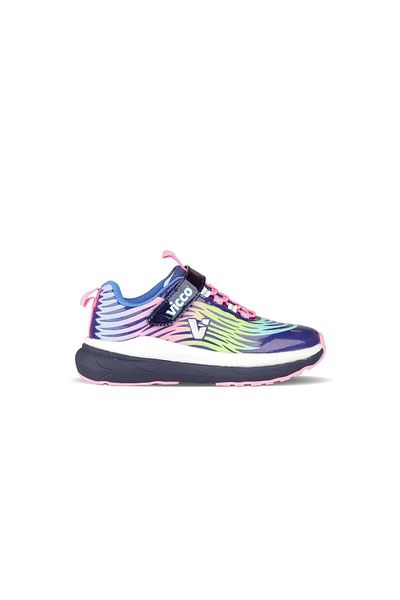 Vicco Maggie Orthopedic Girl's Navy Blue Lighted Sneaker