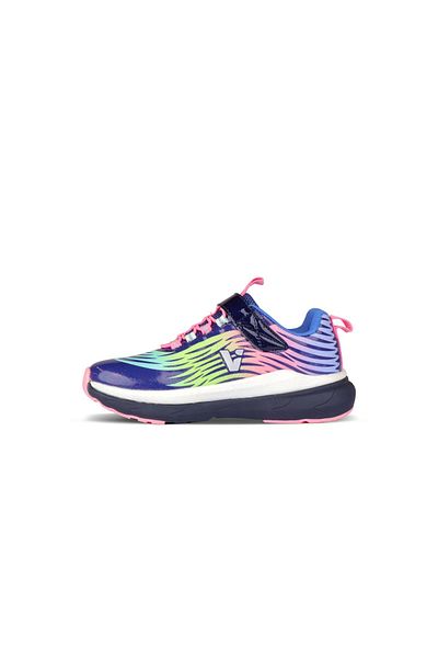 Vicco Maggie Orthopedic Girl's Navy Blue Lighted Sneaker