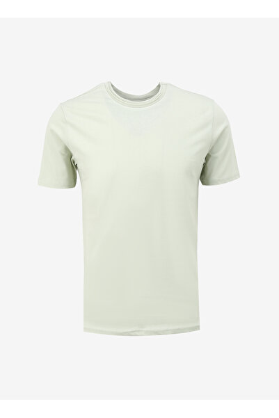 Lee Cooper Yuvarlak Yaka Yeşil Erkek T-Shirt 242 LCM 242015 GAEL MINT