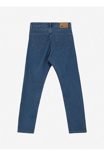 Lee Cooper Normal Waist Straight Men's Denim Pants 242 Lcm 121076 Ricky Oldham Deep Bl