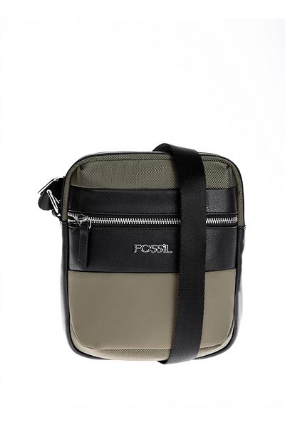 Fossil Khaki 19x22x10 cm Men's Crossbody Bag 01FS2051