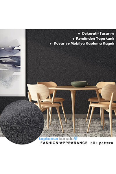 TechnoSmart 60cm×100cm Kendinden Yapışkanlı Modern Görünümlü Duvar Kağıdı Mutfak Dolap Masa Kaplama