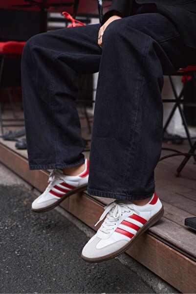 NİŞANTAŞI SHOES Return07 Pantofi sport de damă cu șireturi, cu talpă plată, a...