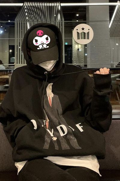 Touz Moda Kuromi Black Hat