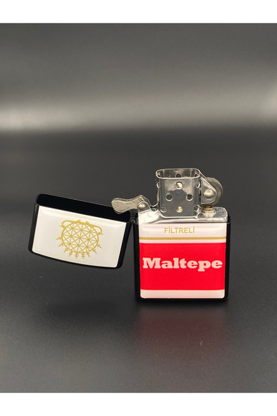 Ersoy Ticaret Maltepe Baskılı Zippo Model Benzinli Çakmak