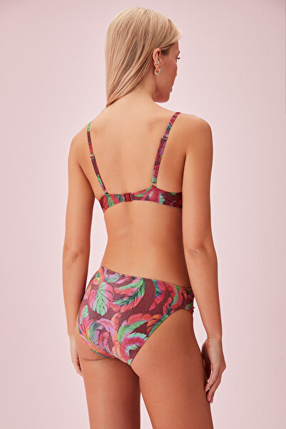 SUWEN Önden Bağcıklı Full Dolgulu Bikini Üst