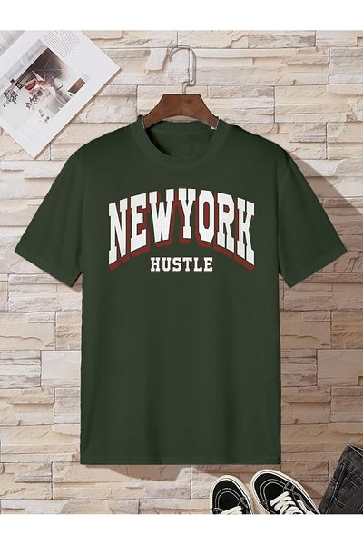 PENTHİLUS Tricou oversize cu imprimeu NEWYORK