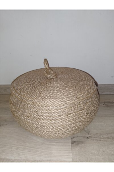 karelim home Multi-Purpose Decorative Organizer Wicker Curved Large Volume Ba...