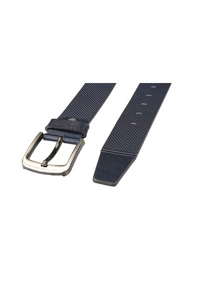 Deriza Διάτρητη επίπεδη αθλητική ζώνη Navy Blue
