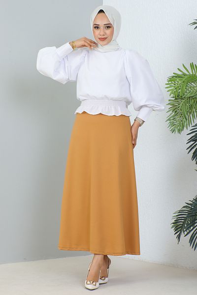 benguen 211 Fustă Hijab Mevlana camel