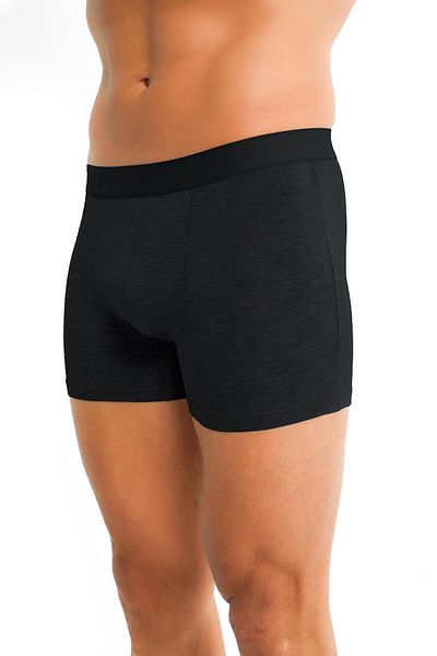 Jiber Ανδρικό μαύρο παχύρρευστο Lycra Boxer 153