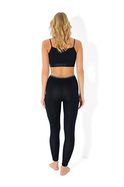 Jiber Women's Bamboo Black Tights 572