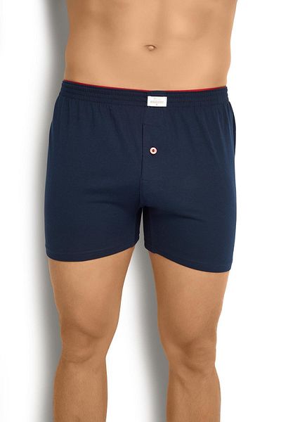 Jiber Ανδρική πετσέτα Navy Blue Belt Cotton Boxer 127