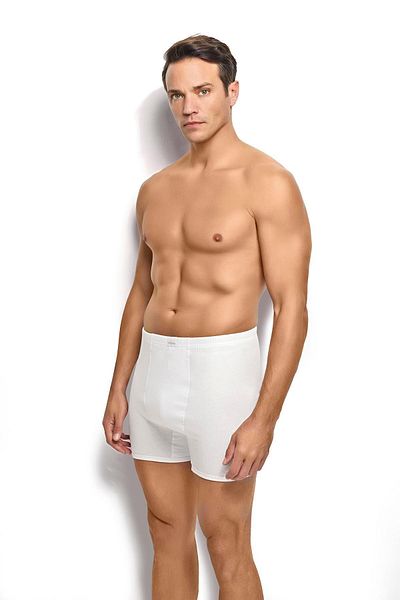 Jiber Ανδρικά White Long Boxers 102
