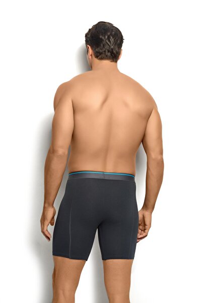 Jiber Ανδρικό καπνιστό βαμβακερό Lycra 3 τεμαχίων Boxer 268